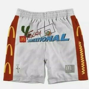 Brand New Cactus Jack Travis Scott McDonalds shorts
